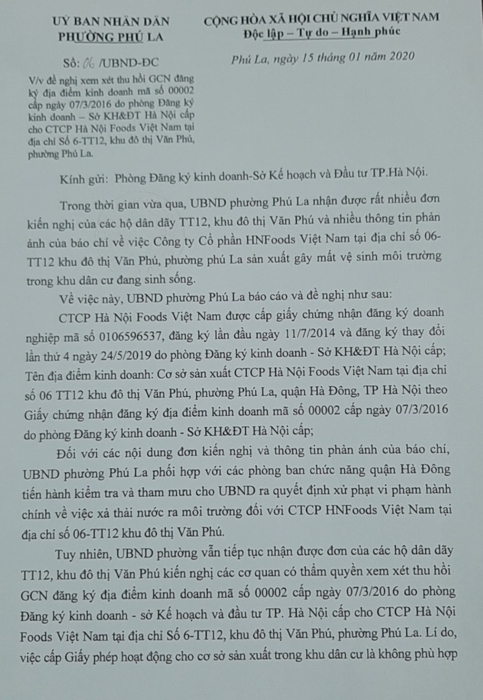Hà Nội: Chính quyền phẫn nộ với doanh nghiệp “hành” dân khốn khổ - 3 Hà Nội: Chính quyền phẫn nộ với doanh nghiệp “hành” dân khốn khổ - 3