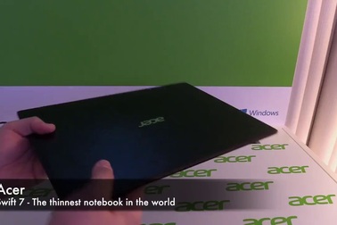 Thực tế Acer Swift 7 (2018) - Chiếc laptop mỏng nhất thế giới hiện nay