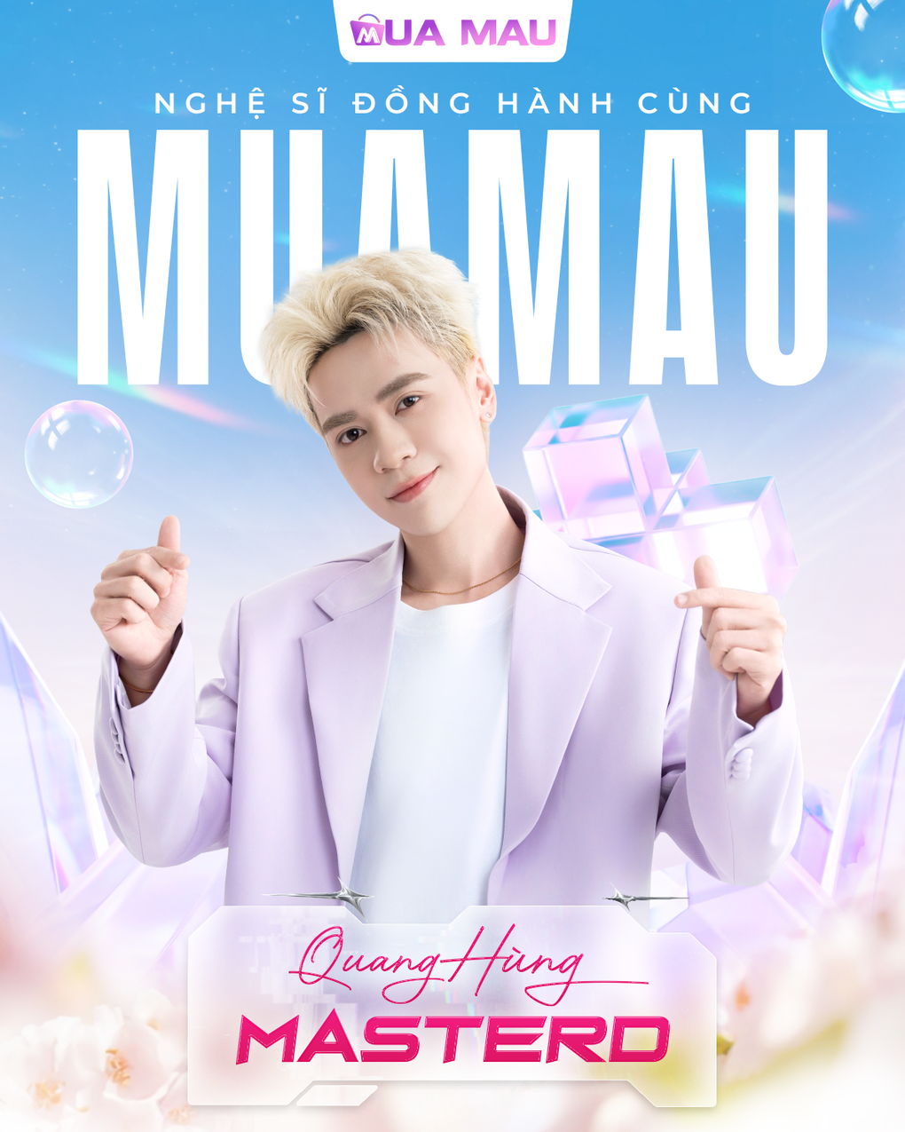 Quang Hung MasterD se stává uměleckým partnerem e-commerce platformy Muamau - 1 Quang Hùng MasterD trở thành nghệ sĩ đồng hành cùng sàn thương mại điện tử Muamau - 1