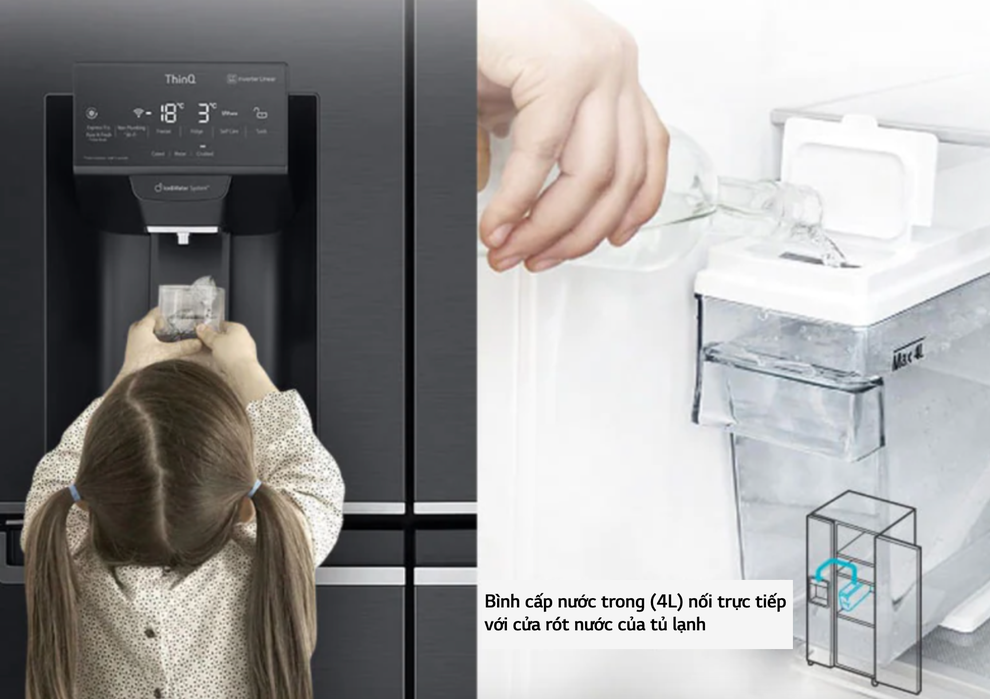 LG French Door - tủ lạnh kháng khuẩn, khử mùi với công nghệ HygieneFresh+™ - 3 LG French Door - tủ lạnh kháng khuẩn, khử mùi với công nghệ HygieneFresh+™ - 3