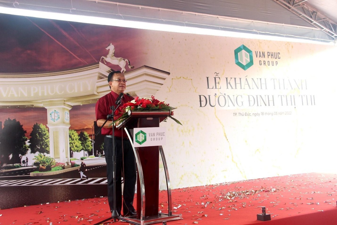 Khánh thành đường Đinh Thị Thi tại Van Phuc City - 2 Khánh thành đường Đinh Thị Thi tại Van Phuc City - 2