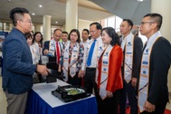 Đại biểu, khách mời hào hứng tham dự Diễn đàn Go Global Bắc Ninh 2026