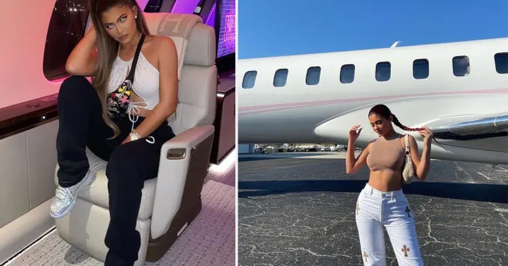 Kylie Jenner bị chỉ trích vì thực hiện chuyến bay... 12 phút - 1