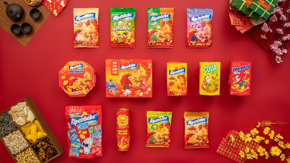 Perfetti Van Melle ra mắt bộ sưu tập kẹo Tết 2026: Ngọt ngào kẹo Tết, yêu thương về nhà - 4
