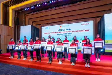 Honda Việt Nam nỗ lực giảm tai nạn giao thông ở lứa tuổi học sinh
