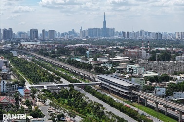 Tuyến tàu điện 40 phút kết nối sân bay Tân Sơn Nhất - Long Thành