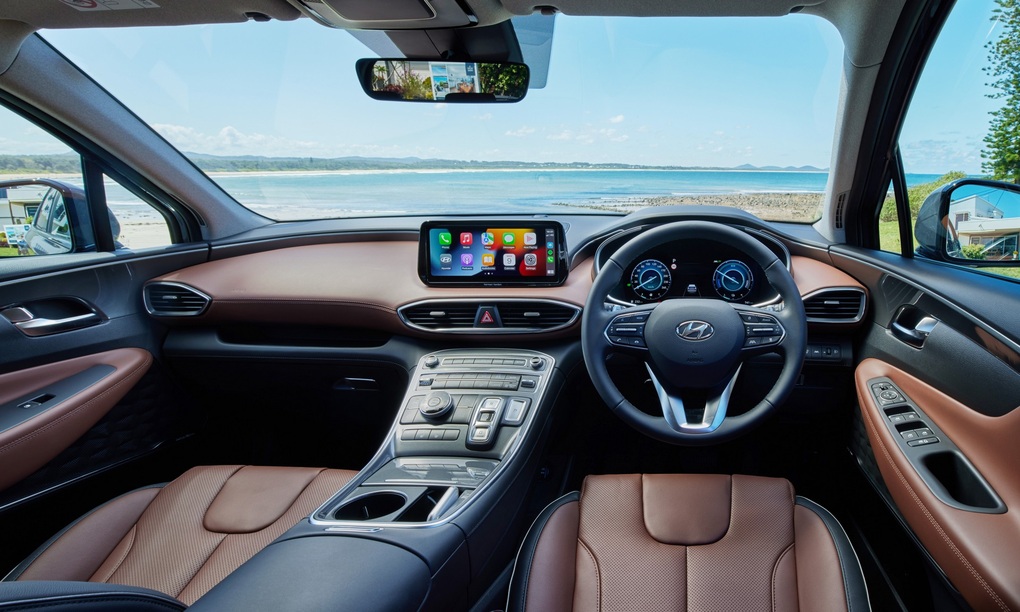 Hyundai Santa Fe bản Hybrid khỏe hơn bản máy xăng V6, sắp lắp tại Việt Nam - 6 Hyundai Santa Fe bản Hybrid khỏe hơn bản máy xăng V6, sắp lắp tại Việt Nam - 6
