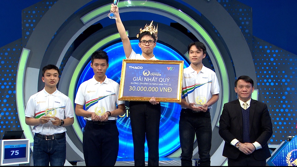 Nam sinh Hải Phòng vào Chung kết Đường lên đỉnh Olympia mùa thứ 22 - 3