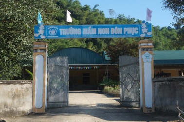 Trường Mầm non “áp” thu tiền ngoài quy định với các học sinh vùng đặc biệt khó khăn