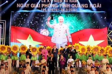 Kỷ niệm 40 năm ngày Giải phóng tỉnh Quảng Ngãi