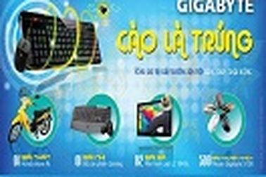 Khuyến mãi khi mua bàn phím, chuột máy tính GIGAGYTE