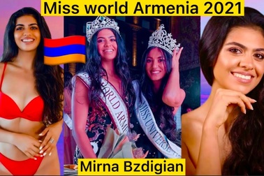 Vẻ đẹp cá tính của Hoa hậu Thế giới Armenia