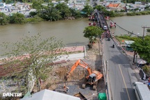 Khởi công xây mới cầu sắt hơn 50 năm tuổi xuống cấp ở khu Nam Sài Gòn