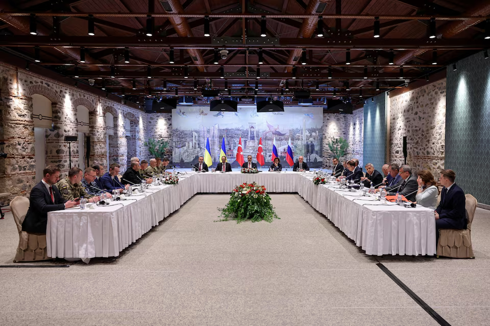 Hòa đàm Nga-Ukraine kết thúc nhanh chóng, không đạt tiến triển - 1