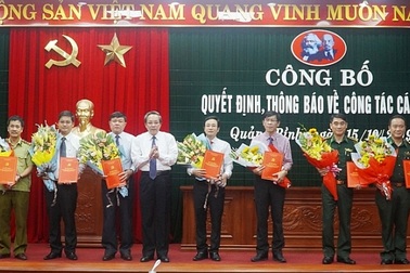 Sở GD-ĐT Quảng Bình có 2 tân Phó Giám đốc