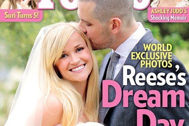 Hé lộ ảnh cưới của Reese Witherspoon 