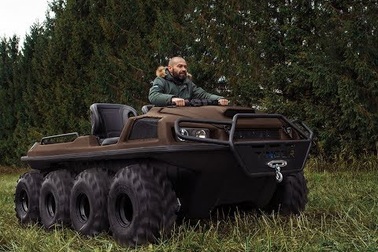 Tinger Armor - Chiếc ATV chấp mọi địa hình trên cạn, dưới nước