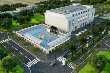 Aqua Pool - bể bơi theo tiêu chuẩn quốc gia tại Sơn La