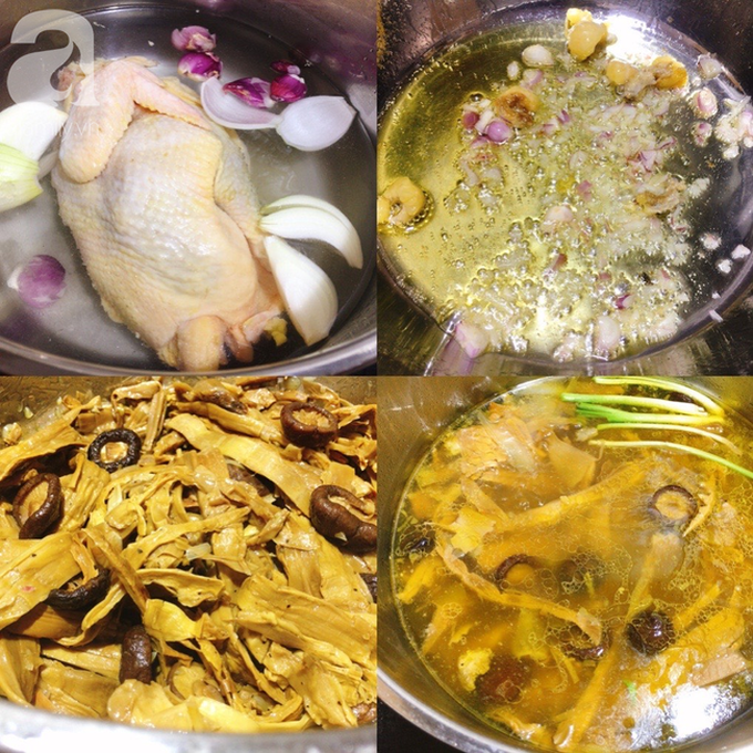 Lễ này tôi đã cả nhà món bún gà nấu măng, ai cũng khen ngon tấm tắc - Ảnh 3. Lễ này tôi đã cả nhà món bún gà nấu măng, ai cũng khen ngon tấm tắc - Ảnh 3.