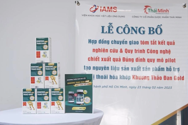 Chuyển giao công nghệ đưa hoạt chất Caryotin vào sản phẩm Khương Thảo Đan Gold