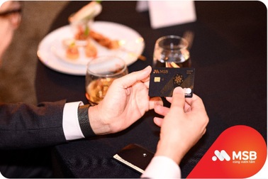 MSB trao thẻ tín dụng cao cấp MasterCard World Elite tới khách hàng thượng lưu