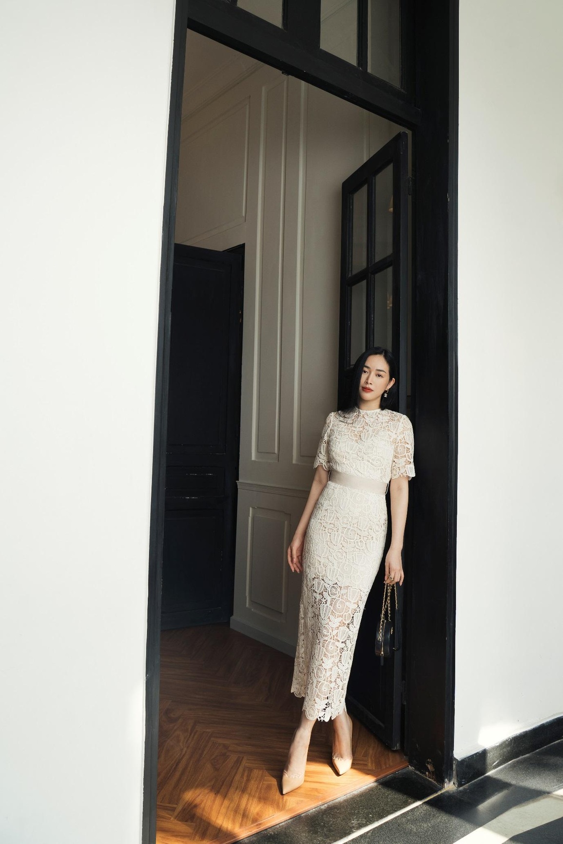 Mai Thanh Hà hóa nàng thơ của nhà thiết kế Nguyễn Chí Nghĩa - 1 Mai Thanh Hà hóa nàng thơ của nhà thiết kế Nguyễn Chí Nghĩa - 1