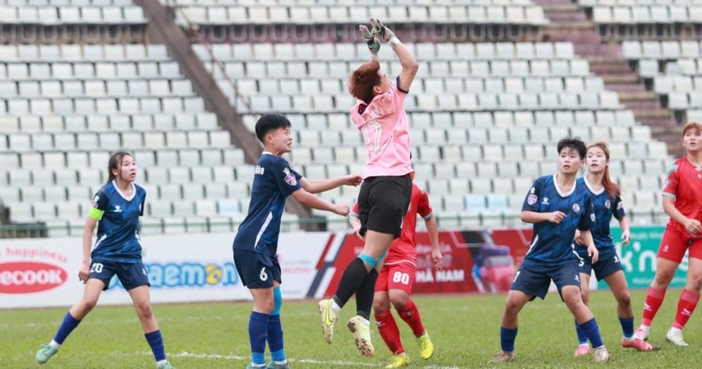 Cuộc đua vô địch hấp dẫn ở giải bóng đá nữ U19 Quốc gia 2025 - 1 Cuộc đua vô địch hấp dẫn ở giải bóng đá nữ U19 Quốc gia 2025 - 1