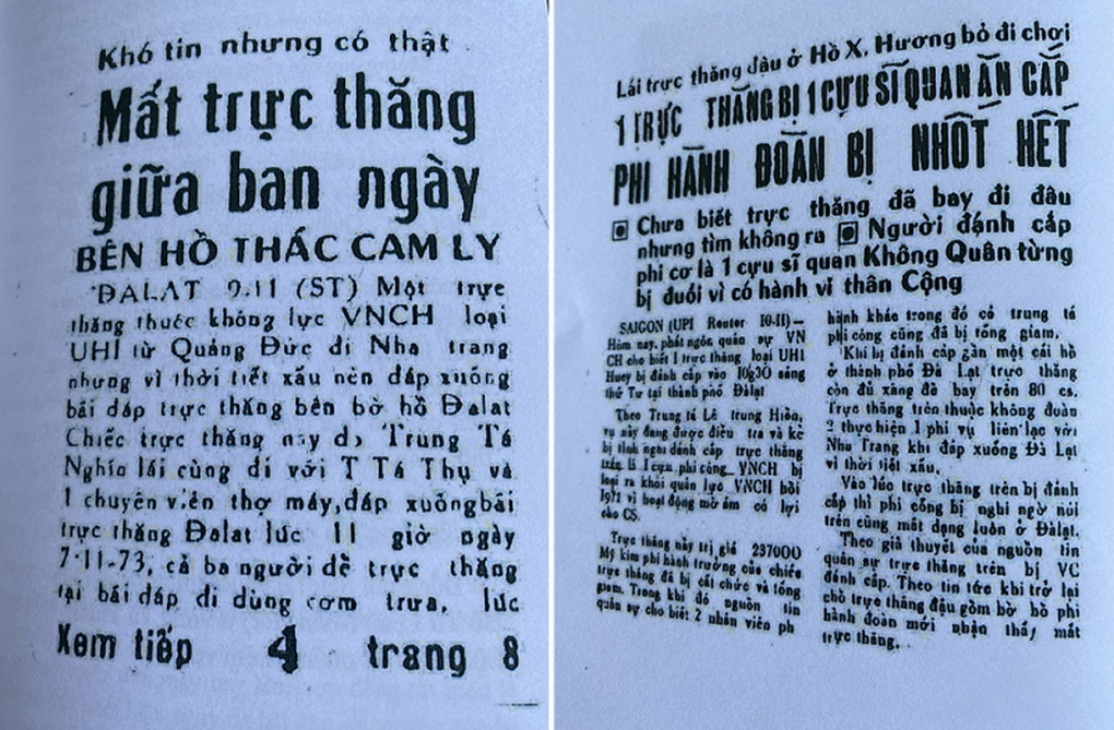 Tròn nửa thế kỷ phi vụ có một không hai của tình báo Việt Nam: Đánh cắp máy bay - 3 Tròn nửa thế kỷ phi vụ có một không hai của tình báo Việt Nam: Đánh cắp máy bay - 3