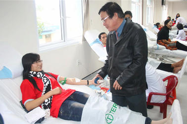 “Ngân hàng máu sống di động” ở 1 trường CĐ Sư phạm