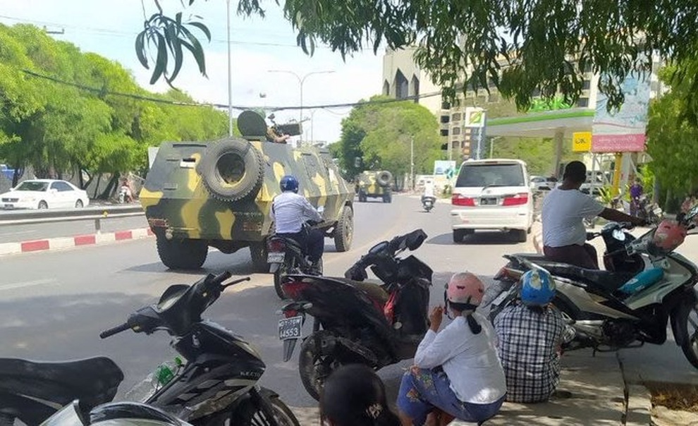 An ninh Myanmar đấu súng với dân quân đối lập, 8 người chết - 1 An ninh Myanmar đấu súng với dân quân đối lập, 8 người chết - 1