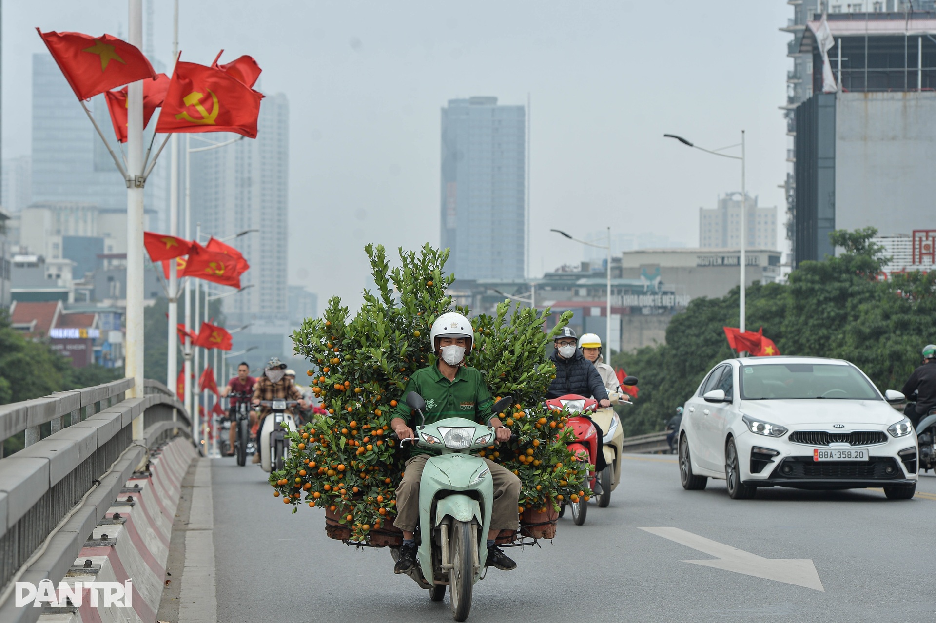 Đường phố Hà Nội thông thoáng trong ngày 26 Tết - 11 Đường phố Hà Nội thông thoáng trong ngày 26 Tết - 11