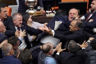 Hàng chục nghị sĩ Thổ Nhĩ Kỳ ẩu đả trong cuộc họp quốc hội