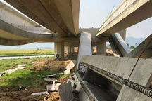 Thực hư hình ảnh dầm cầu thuộc cao tốc Bắc - Nam gãy đôi