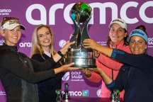 Đội của Jessica Korda thắng giải Aramco Team Series trong điều kiện hy hữu