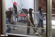 4 thành viên nhóm Blackpink đã về đến khách sạn ở Hà Nội