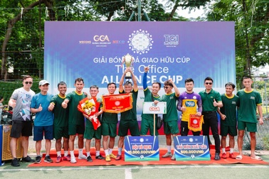 Giải bóng đá giao hữu ngành bất động sản văn phòng 2024: nơi kết nối đam mê