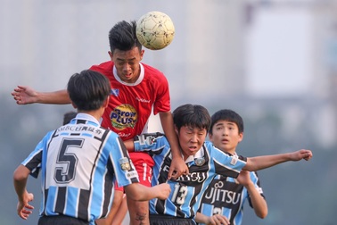 Học viện Nutifood-JMG thắng U13 Kawasaki (Nhật) trong trận giao hữu