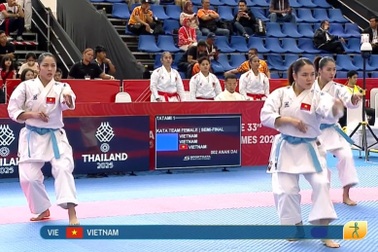 Nhật ký SEA Games 33 ngày 11/12: Đội kata nữ vào chung kết