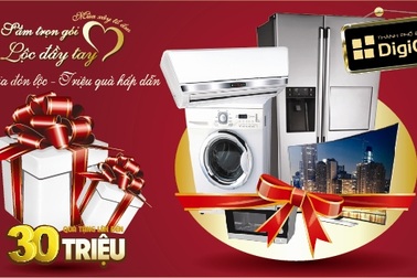 DigiCity tặng quà tới 30 triệu với “sắm trọn gói, lộc đầy tay”