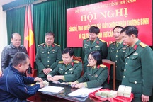 Cấp giấy chứng nhận, chi trả truy lĩnh thương tật cho 27 thương binh