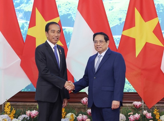 Thủ tướng Phạm Minh Chính tiếp Tổng thống Indonedia Joko Widodo - 1