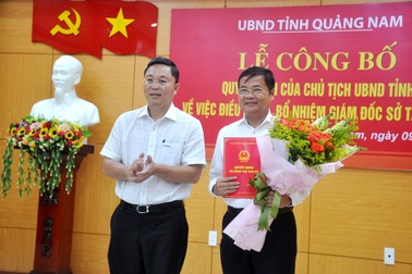 Quảng Nam bổ nhiệm 3 Giám đốc Sở