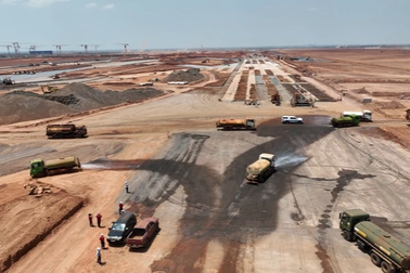 ACV cam kết gì để giảm bụi ở công trường sân bay Long Thành?