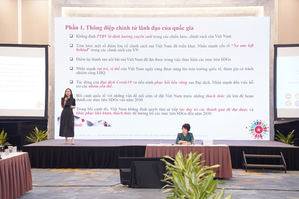 Khởi động xây dựng báo cáo rà soát mục tiêu phát triển bền vững - 2 Khởi động xây dựng báo cáo rà soát mục tiêu phát triển bền vững - 2