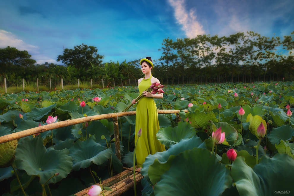 Thiếu nữ tuổi xuân thì khoe vóc dáng nuột nà bên hoa sen - 9 Thiếu nữ tuổi xuân thì khoe vóc dáng nuột nà bên hoa sen - 9