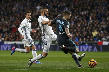 Real Madrid có ngăn được chuỗi trận toàn thắng của Sociedad?