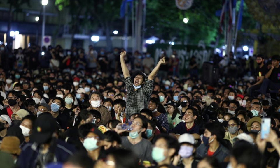 10.000 người Thái Lan tham gia biểu tình lớn nhất từ năm 2014 - 3 10.000 người Thái Lan tham gia biểu tình lớn nhất từ năm 2014 - 3
