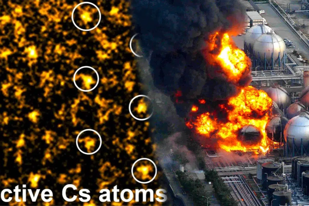 Nhà khoa học lo ngại về Caesium phóng xạ chụp ở nhà máy Fukushima - 1 Nhà khoa học lo ngại về Caesium phóng xạ chụp ở nhà máy Fukushima - 1
