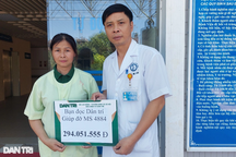 Bạn đọc Dân trí giúp đỡ cậu bé 15 tuổi bị bỏng điện hơn 310 triệu đồng