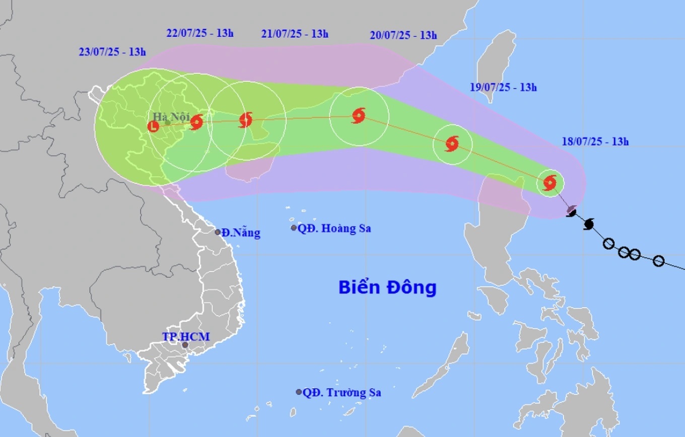 Quảng Ninh chủ động ứng phó bão Wipha, cảnh báo mưa lớn diện rộng - 1
